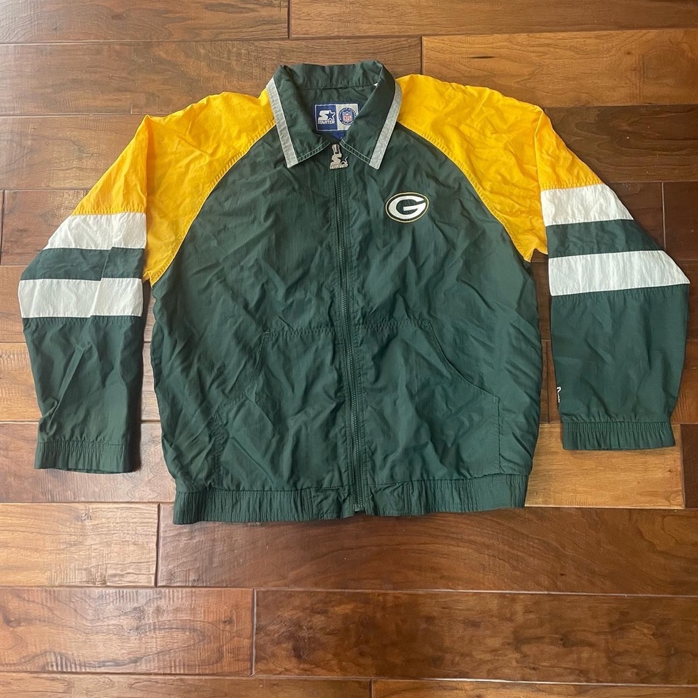 Starter Green Bay Packers Windbreaker Jacket